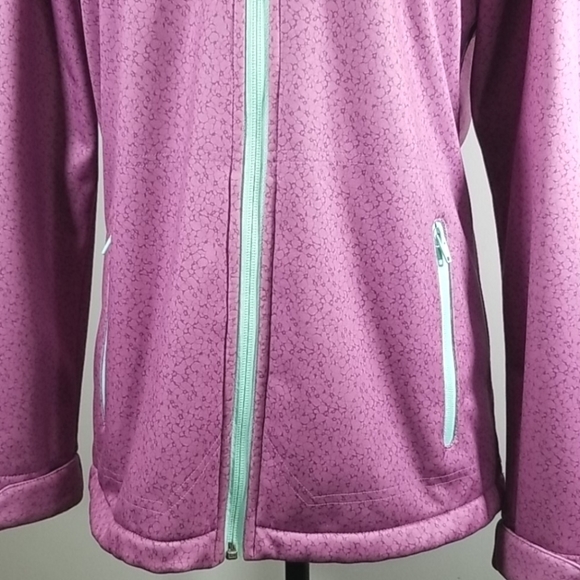 Women's Firefly Fleece Lined Hooded Jacket Size M Full Zip Fleece - Picture 4 of 9